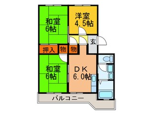 江尻マンションの物件間取画像